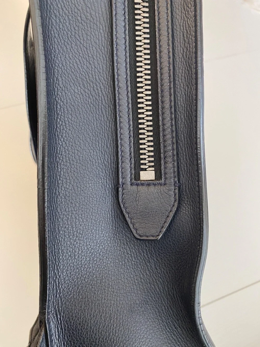 Fendi Roma Unisex Backpack Black Leather Large (Rare)